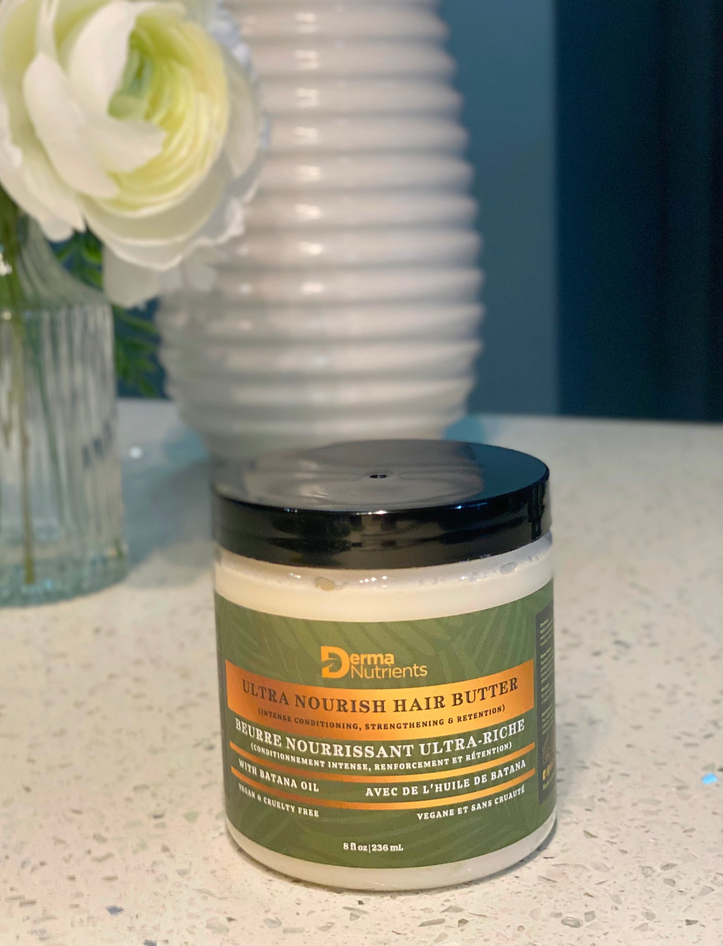 Ultra Nourish Hair Butter with Batana Oil (Intense Conditioning, Strengthening & Retention)