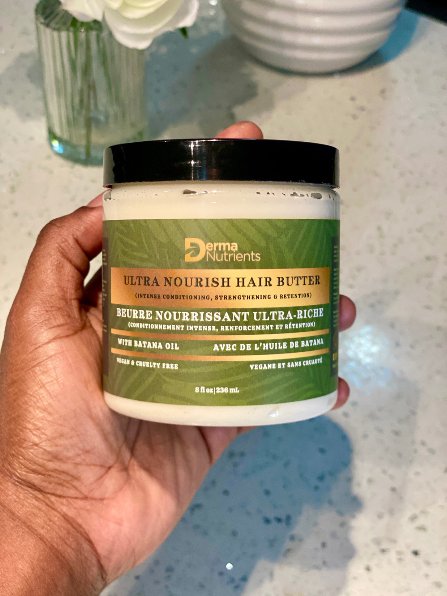 Ultra Nourish Hair Butter with Batana Oil (Intense Conditioning, Strengthening & Retention)